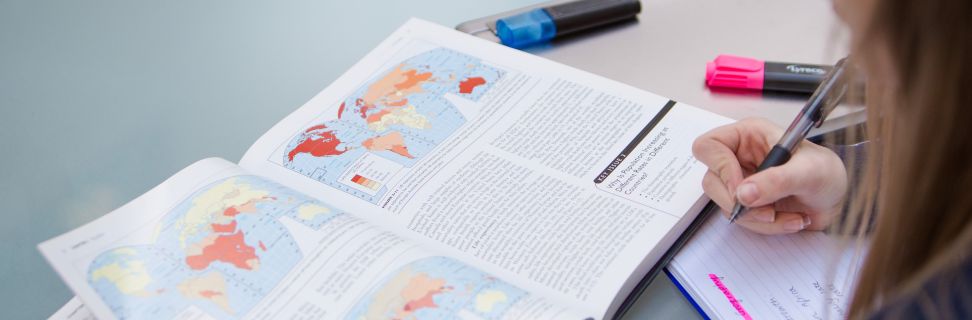 GEO Studying geography textbook 4